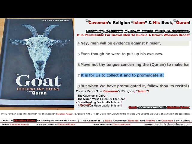 A Jewish Goat Ate The Quran! "Sarah" A Conversation With Christian Prince #halal #shadowbanned