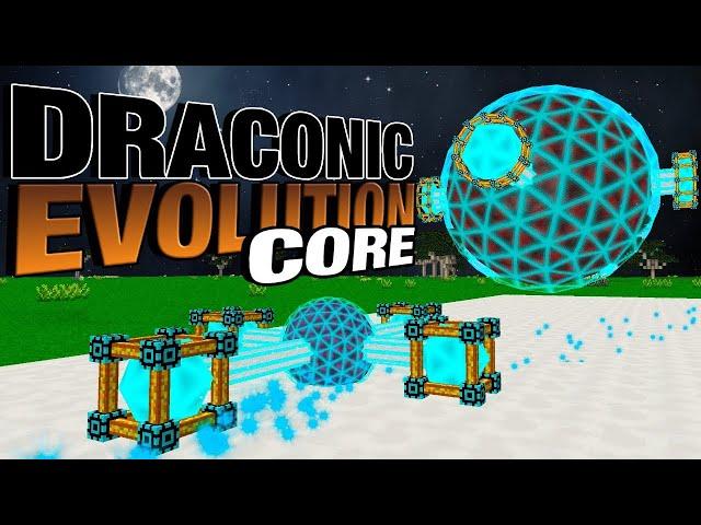 Как построить  энергохранилище в моде Draconic Evolution 1.20.4