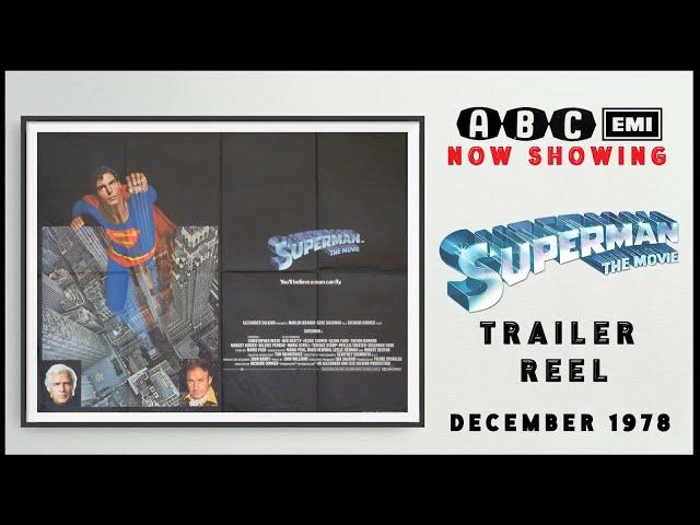 SUPERMAN (December 1978 ABC Cinema Trailer Reel) -- Home Cinema