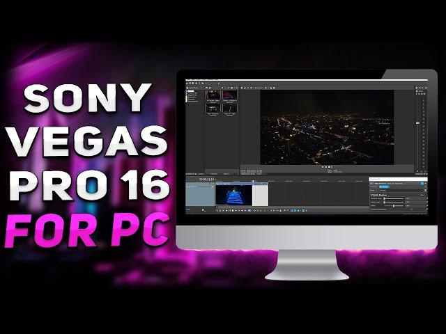 Sony Vegas Pro 16 How To Install For PC/Laptop  Update+Tutorial ️no charge️