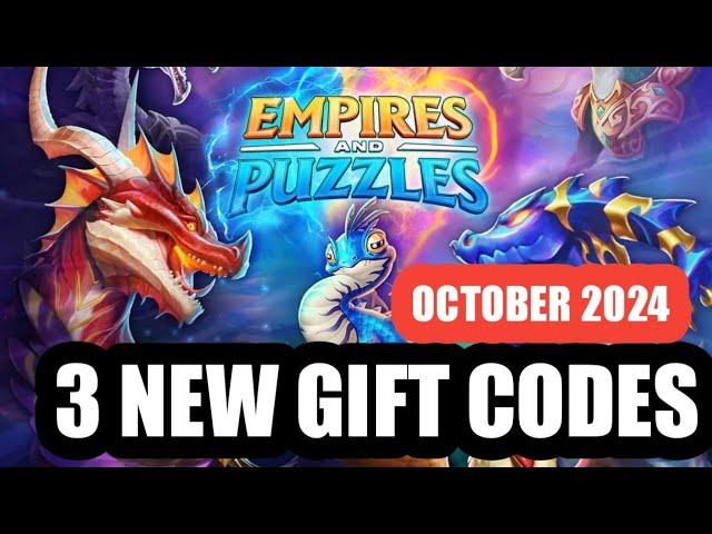 New Empires & Puzzles Codes October 2024 | Empires & Puzzles Redeem Code