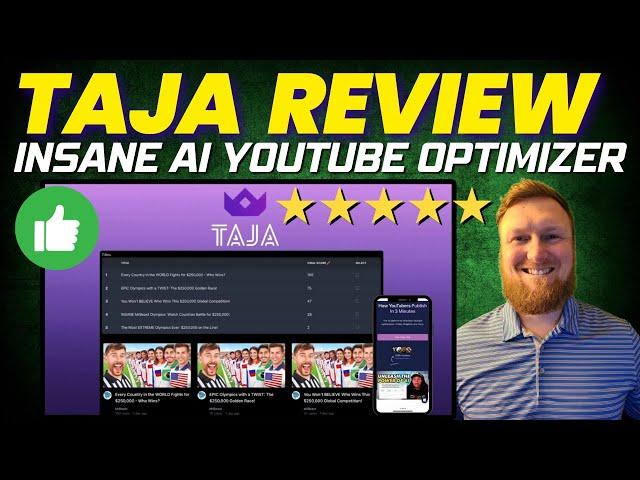 Taja Review: Use AI to Optimize YouTube Videos for More Views