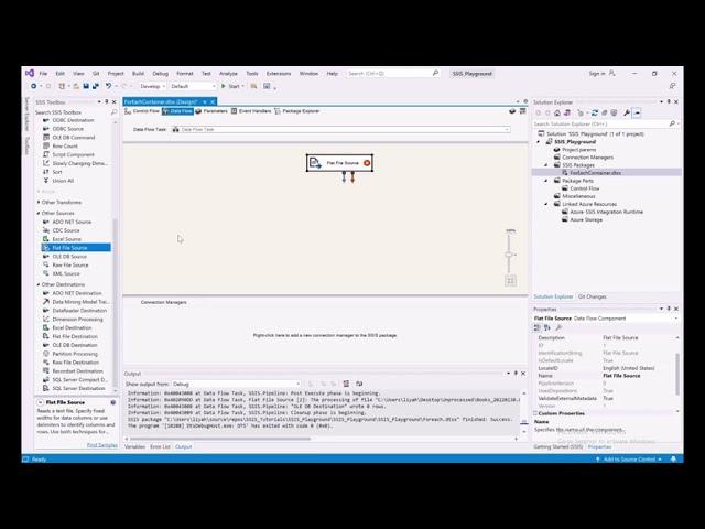 SSIS For Each loop container #SSIS #ETL #ForEachLoopContainer