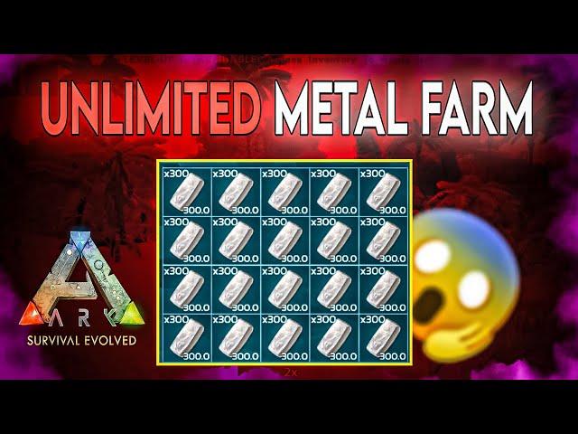 New Way To Farm Metal #arkmobile