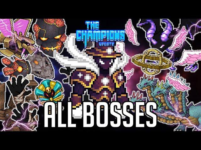 All Champion Bosses - Terraria Fargo's Souls Mod