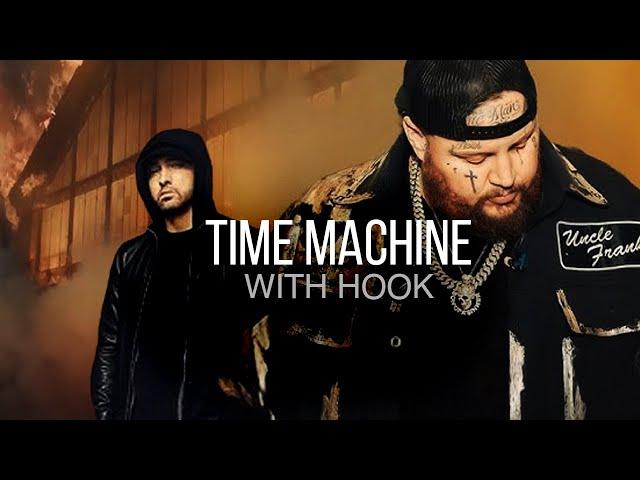 "Time Machine" (with hook) | Rap Instrumental With Hook | Eminem x Jelly Roll Type Beat