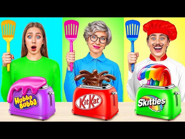 Me vs Grandma Cooking Challenge | Delicious Recipes by Multi DO Joy