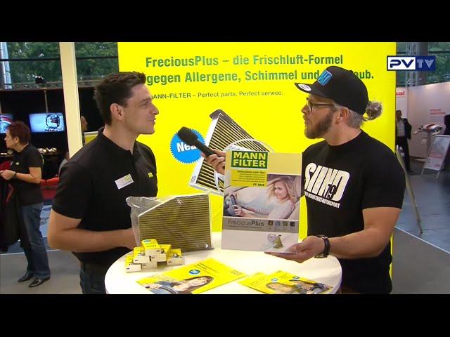 MANN-FILTER über den neuen Innenraumfilter FreciousPlus // PV LIVE! 2015