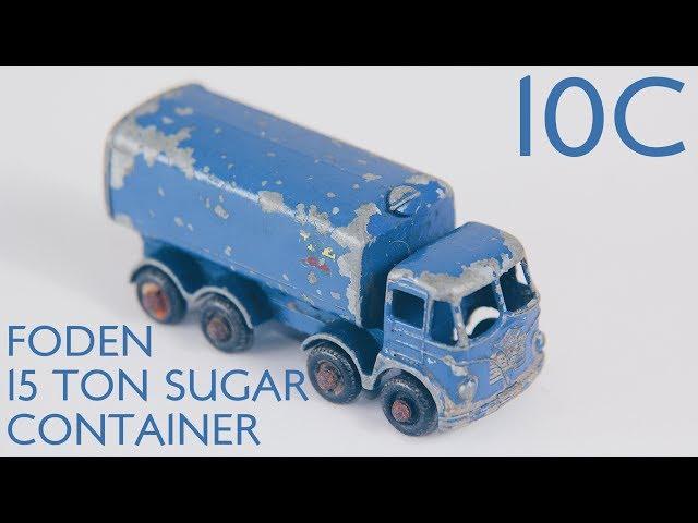 MATCHBOX restoration: No. 10C Foden 15 Ton Sugar Container - DIECASTRESTOS