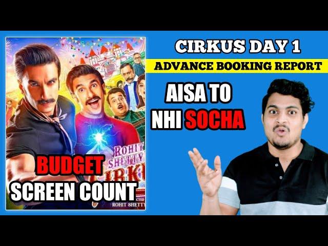 Cirkus Movie Advance Booking Report 3 || Cirkus Movie Total Budget || Cirkus Screen Count #Cirkus