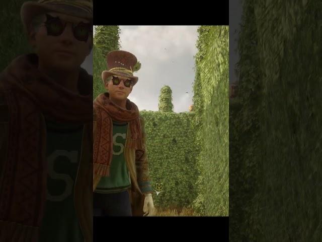 Labyrinth appears out of nowhere! #hogwartslegacy