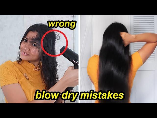 Hair-Drying Tricks That No One Else Knows! | How to blowout hair correctly