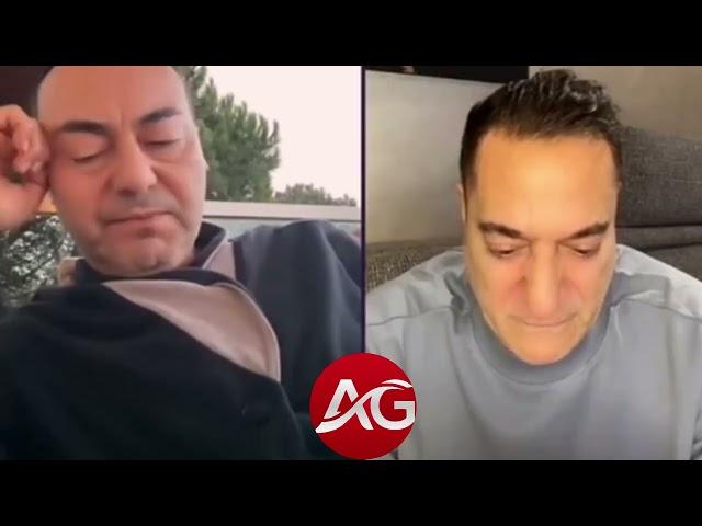 Mehmet Ali Erbil, Serdar Ortaç'ın canlı yayınında hüngür hüngür ağladı