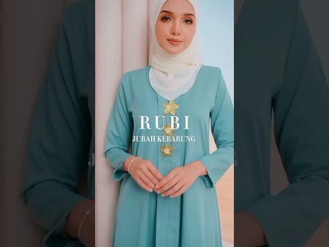 Rubi Jubah Kebarung#rubi #jubah #kebarung #songket #malaysia #viralfashion #trending #songket #fyp