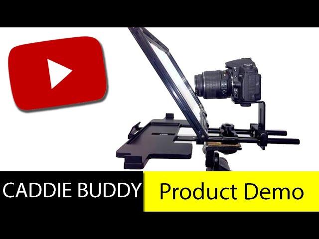 Caddie Buddy Teleprompter - New Edition - Complete Setup |  IPG Rentals