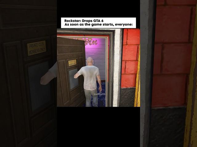 Everyone on GTA 6 launch day  #shorts #gta6 #maxkeyyt
