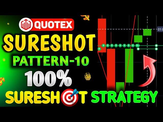 Quotex 100% Winning Sureshot Pattern- 10 | Brazilian Sureshot Strategy For 1 minutes #quotex