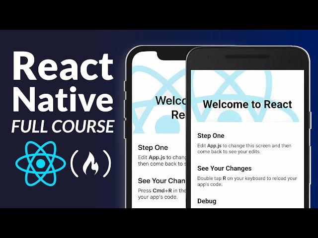 React Native Course – Android and iOS App Development