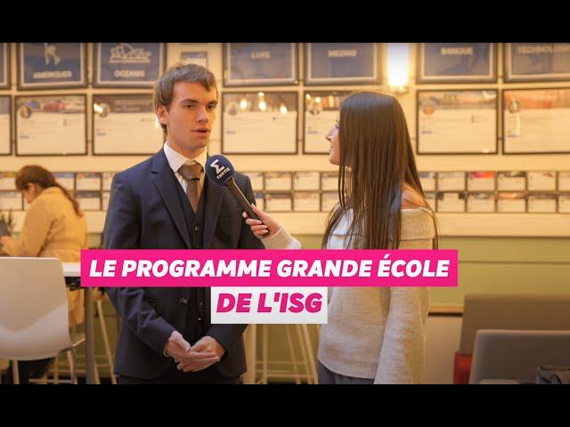 Témoignage étudiant : le Programme Grande École de l'ISG