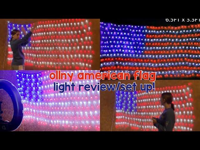 Ollny American Flag Light Review | Chloe Renee