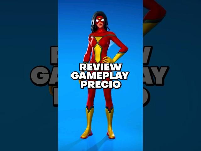 REVIEW, GAMEPLAY y PRECIOS de SPIDER-WOMAN   FORTNITE x MARVEL #fortnite #fortniteclips #shorts