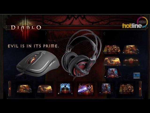 Обзор гарнитуры, мыши и коврика SteelSeries для Diablo III