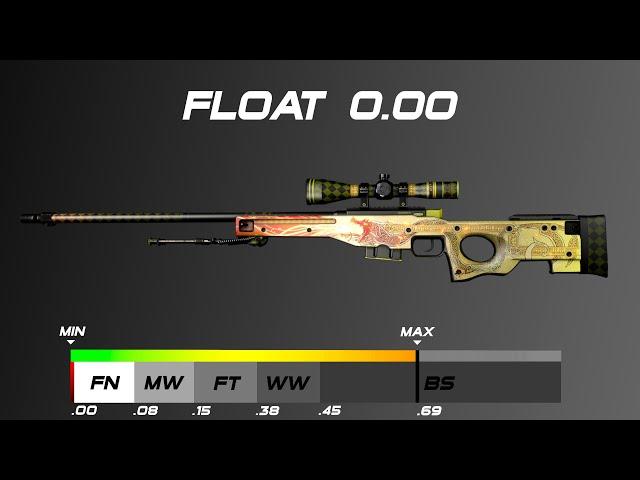 CSGO AWP | Dragon Lore - Skin wear/float