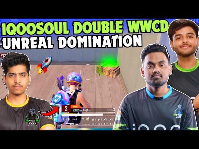 iQOOSouL Double WWCD  SouL Saumay & Rony on Fire  SouL Ninja 1HP Clutch  Team SouL 