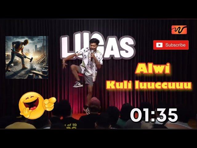 Alwi stand up comedy | lugas