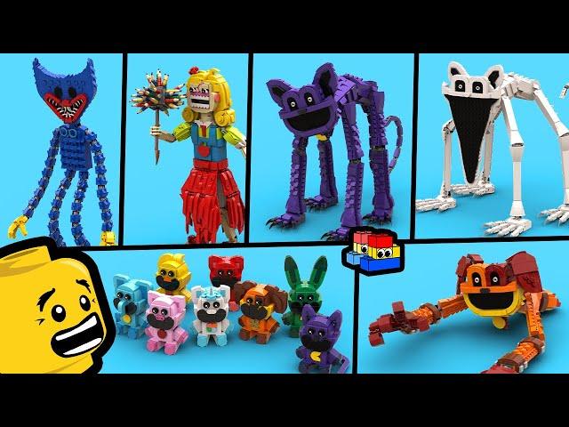 LEGO Poppy Playtime: How to Build Chapter 3 Villains (CatNap, Miss Delight, DogDay, and more)