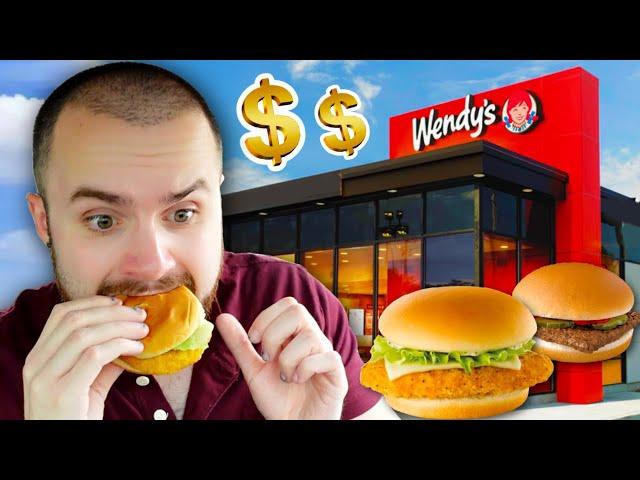 Can I eat Wendy's for A DAY on a $12 budget?