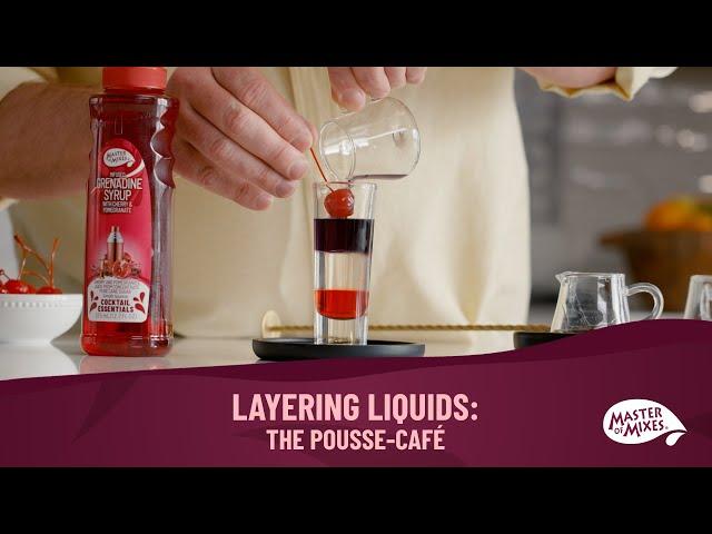 Layering Liquids: Cocktail Techniques