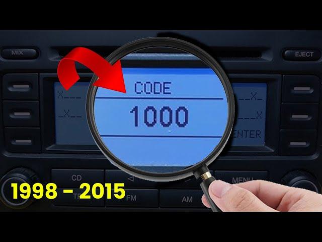 VW Radio Code Generator  Any model up to 2015