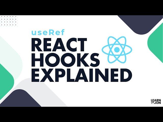 REACT HOOKS Explained | useRef hook with form examples (Learn React in 2024)