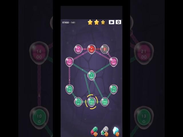 Cell Expansion Wars Level 141 Walkthrough #shorts