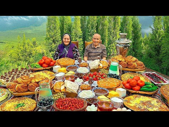 Village Life: We Prepared A Homemade Azerbaijani Breakfast For Our Family!