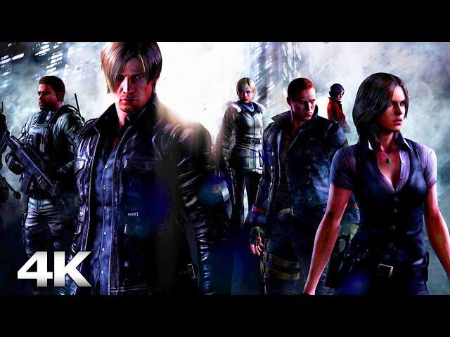 RESIDENT EVIL 6 All Cutscenes (CHRONOLOGICAL ORDER) Full Game Movie 4K 60FPS Ultra HD