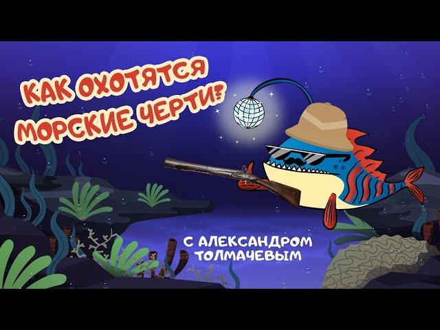 "Как охотятся морские черти?" Познавательная программа с Александром Толмачевым