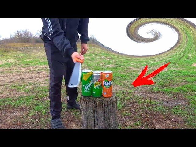 Experiment : Machetes vs coca cola