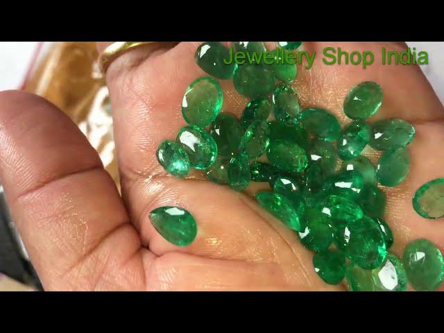 Natural #Emerald #Gemstone | visit – www.jewelleryshopindia.com  (Buy Online)