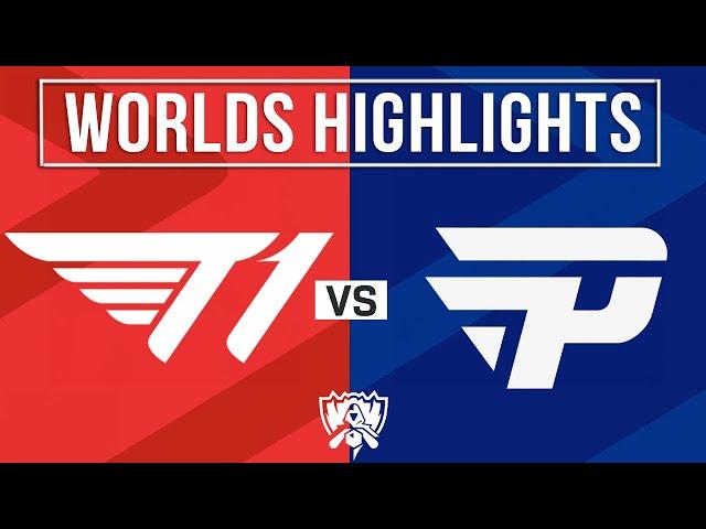 T1 vs PNG Full Highlights | Worlds Swiss Stage 2024 | T1 vs paiN Gaming