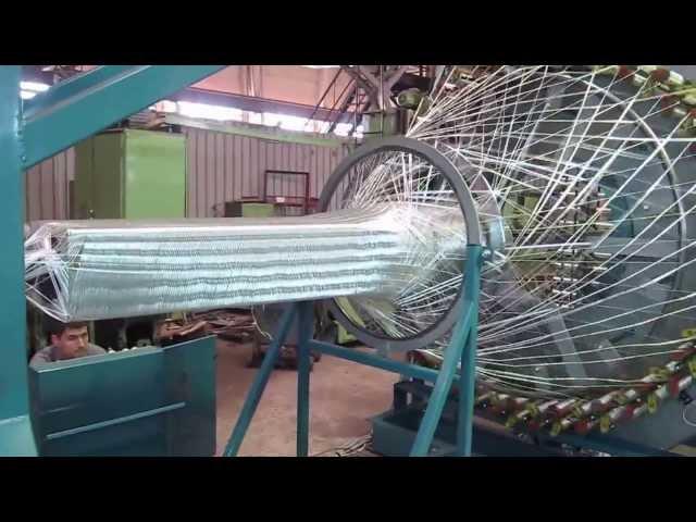 braiding machine for carbon fiber (плетельная машина) MOT96-1-130M