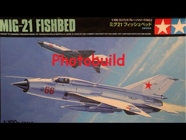 Tamiya Mig-21pf  1/100scale photobuild