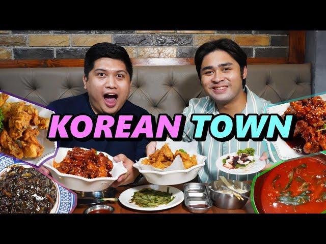 Insane Korean Food Tour at the Largest KOREAN TOWN in the Philippines!