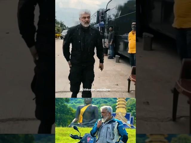 Ajith Kumar sir recent video is from Hyderabad ️#Ajith #AjithKumar #vidaaMuyarchi