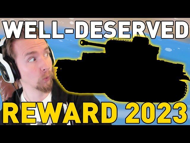 2023 WELL-DESERVED REWARD IN WORLD OF TANKS!