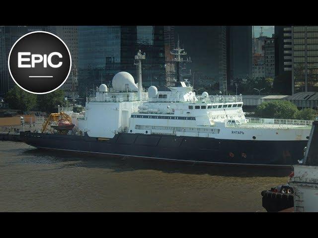 Russian Intelligence Ship Yantar / Янтарь (судно) - Russia (HD)