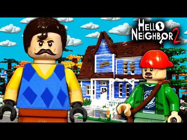 LEGO BrickFilm Hello Neighbor 2 / Stop Motion, Animation