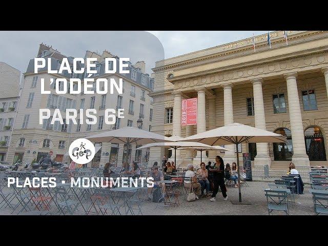 ⁴ᴷ Walking PARIS – Place de l'ODÉON