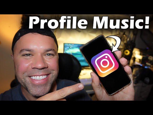 How To Add Music To Your Instagram Profile (Cool New Feature!)